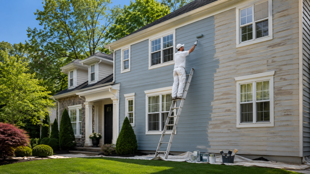 Exterior House Painting Alpharetta