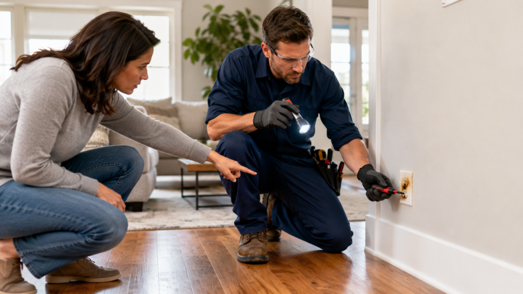 signs your home wiring needs repair in Alpharetta
