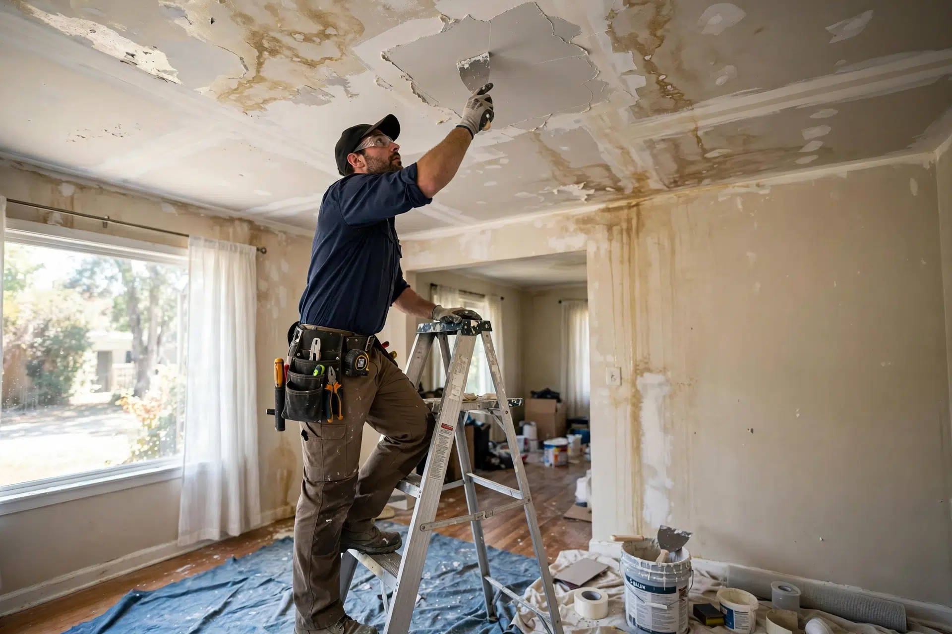 Water Stain on Your Ceiling? Who to Call First in Atlanta