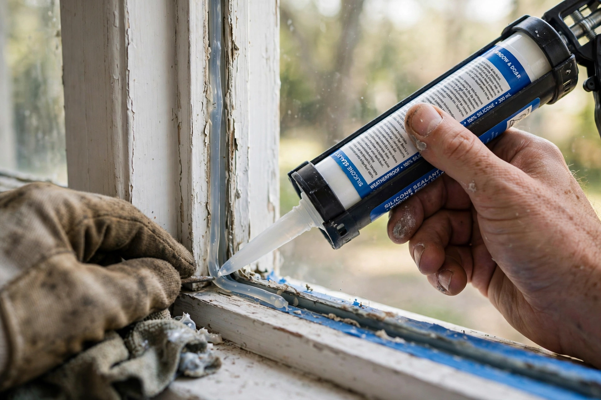 Detailed window seal repair